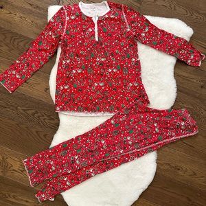 ROLLER RABBIT Women’s Christmas Pajama Set Size S
